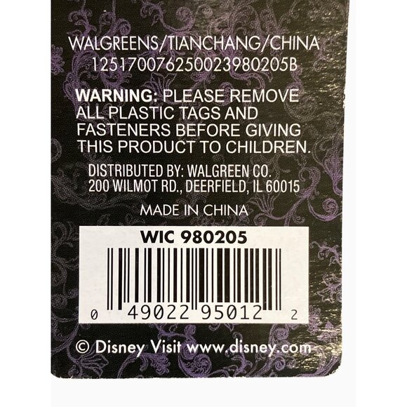 Disney Villains Maleficent Plush Doll 10 inch Collectible Toy For Kids and Fans - Picture 11 of 12